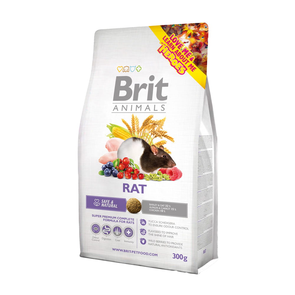 Brit Animals Rat Complete Karma dla Gryzoni 300g